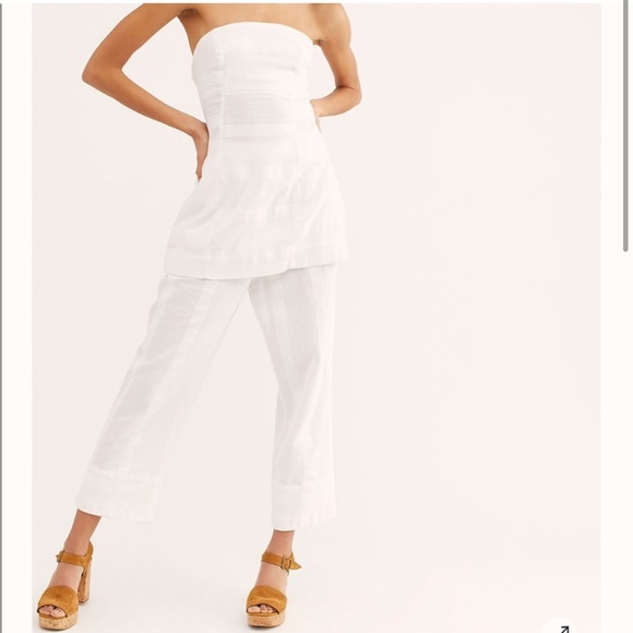 NWOT Free People THIS IS LOVE 2 Piece Linen Pants Set
RUST S - Picture 4 of 9